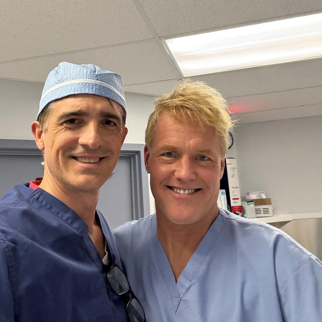 Dr. Roman and Dr. Kevin Pauza working together in Naples, Florida
